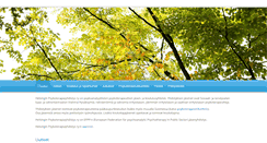 Desktop Screenshot of helsinginpsykoterapiayhdistys.fi